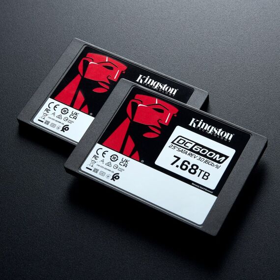 Kingston Technology 7680G DC600M (gemischte Nutzung) 2,5" Enterprise SATA SSD, Kapazität: 7,68 TB, 6 image