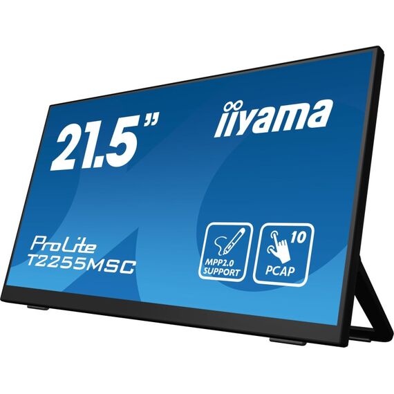 iiyama ProLite T2255MSC-B1 Computerbildschirm 54,6 cm (21.5") 1920 x 1080 Pixel Full HD LCD Touchscreen Schwarz, 4 image