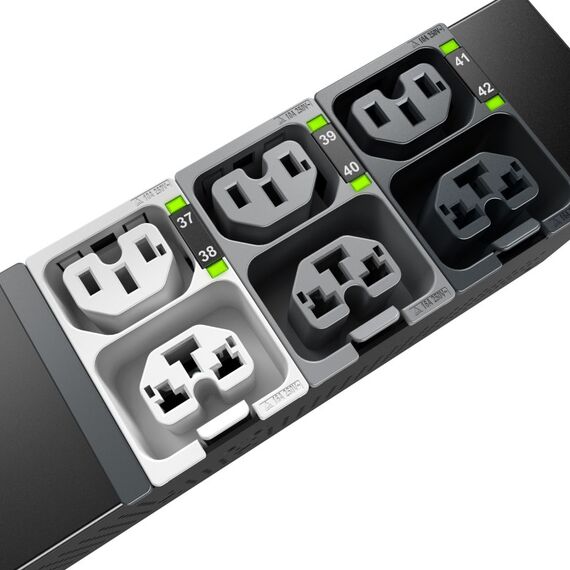 APC NetShelter Rack PDU Advanced, Switched, 7,4kW, 1Phase, 230V, 32A, 332P6, 40 Ausgang, 6 image