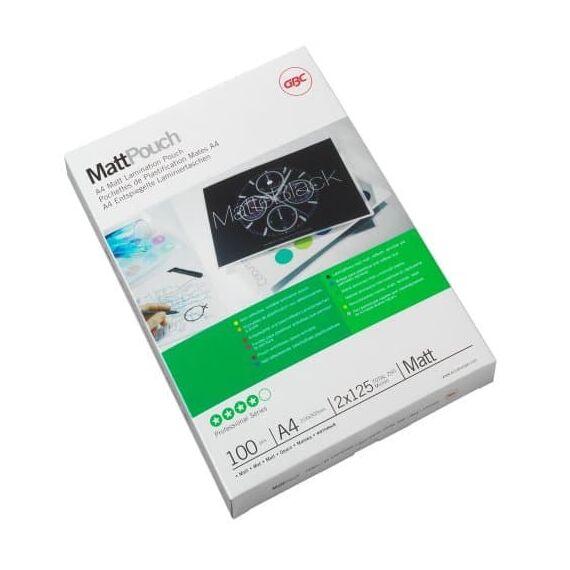 GBC Matte Laminiertaschen A3, 2x125 Micron (50)