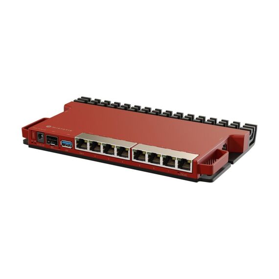 Mikrotik L009UiGS-RM Kabelrouter 2.5 Gigabit Ethernet, Gigabit Ethernet Rot, 2 image