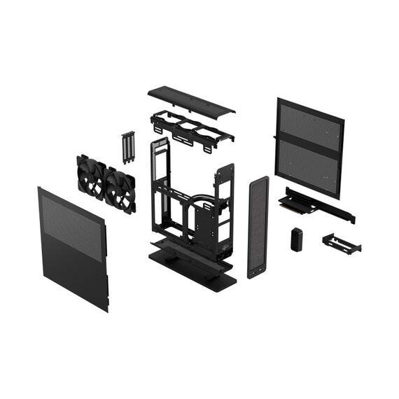Fractal Design Ridge Small Form Factor (SFF) Schwarz, 3 image