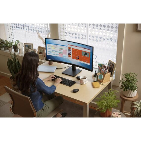 HP P34hcG4 WQHD-USB-C-Monitor mit Wölbung, 5 image
