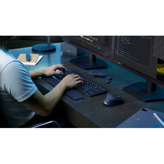 Logitech MX Keys S Combo Tastatur Maus enthalten Büro Bluetooth QWERTZ Deutsch Graphit, 4 image