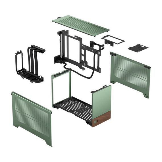 Fractal Design Terra Small Form Factor (SFF) Grün, Farbe: Grün, 3 image