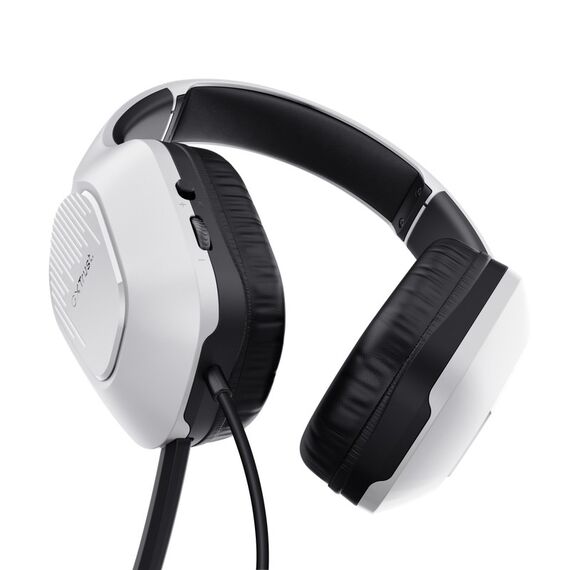 Trust GXT 415PS ZIROX Kopfhörer Kabelgebunden Kopfband Gaming Schwarz, Weiß, 2 image