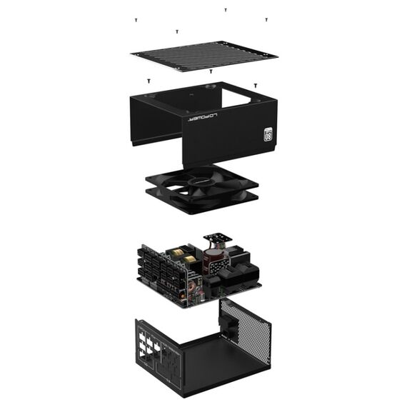 LC-Power LC850P V3.0 Netzteil 850 W 20+4 pin ATX ATX Schwarz, 6 image