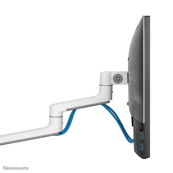 Neomounts DS60-425WH2 Monitorarm 17-27" - platzsparend, Farbe: Weiß, 10 image