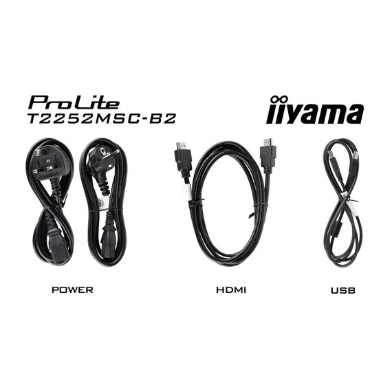iiyama ProLite T2252MSC-B2 Computerbildschirm 54,6 cm (21.5") 1920 x 1080 Pixel Full HD LCD Touchscreen Schwarz, 10 image