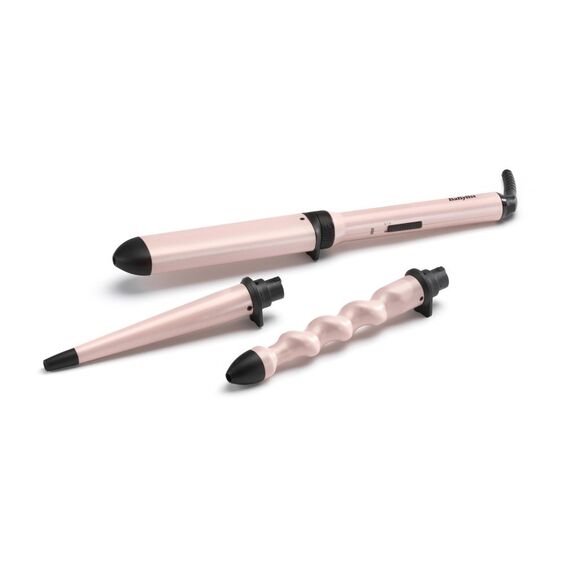 BaByliss Curl & Wave Trio Lockenstab Warm Schwarz, Pink 58 W 2,5 m, 14 image