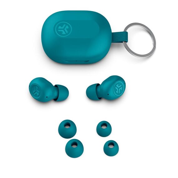 JLab JBuds Mini Kopfhörer True Wireless Stereo (TWS) im Ohr Musik/Alltag Bluetooth Aqua-Farbe, Farbe: Aqua-Farbe, 5 image