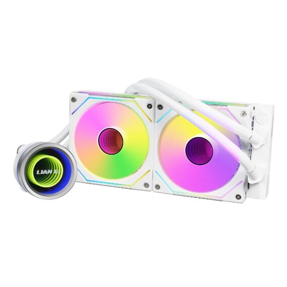Lian Li GA II TRINITY Computergehäuse All-in-One-Flüssigkeitskühler 12 cm Weiß 1 Stück(e), Farbe: Weiß