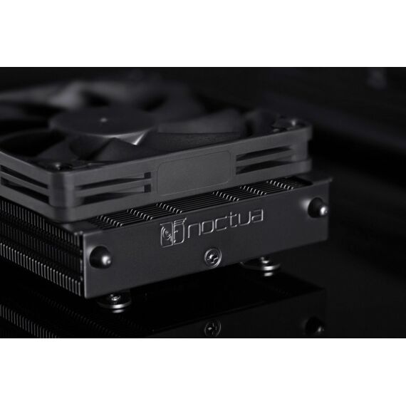 Noctua NH-L9A-AM5 CHROMAX.BLACK Computerkühlsystem Prozessor Luftkühlung 9,2 cm Schwarz 1 Stück(e), 3 image