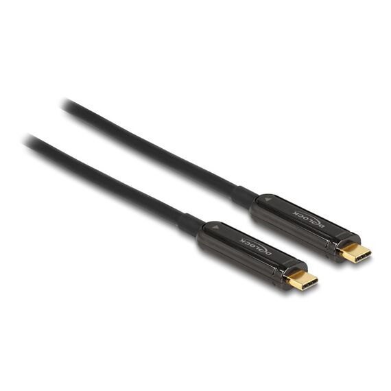 DeLOCK Aktives Optisches USB-C Video Kabel 4K 60 Hz 5 m