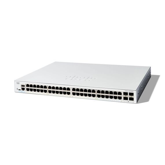 Cisco C1300-48T-4X Netzwerk-Switch Managed L2/L3 Gigabit Ethernet (10/100/1000) Weiß
