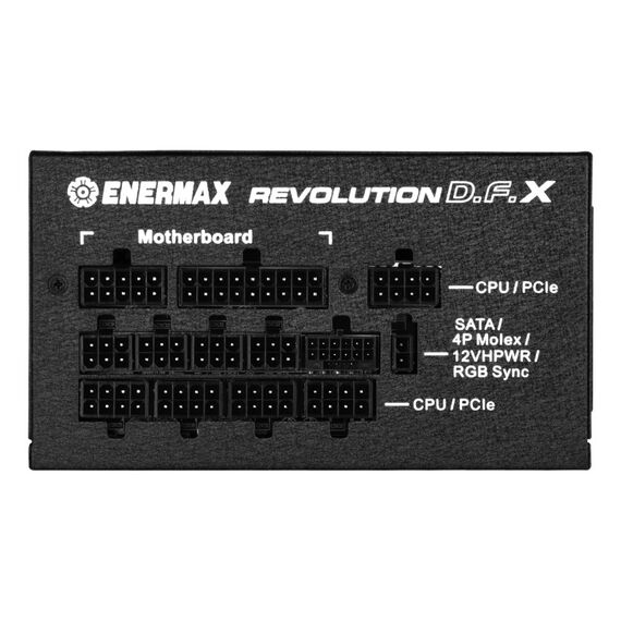 Enermax Revolution DFX Netzteil 1200 W 20+4 pin ATX ATX Schwarz, 3 image