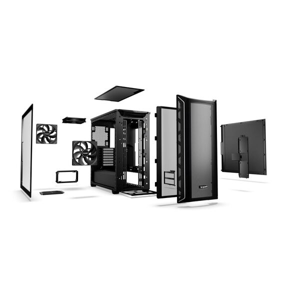 be quiet! Shadow Base 800 DX Black Midi Tower Schwarz, Farbe: Schwarz, 3 image