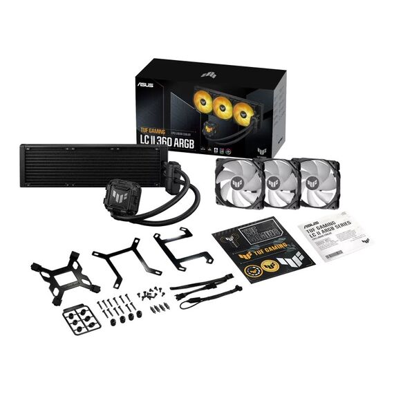 ASUS TUF GAMING LC II 360 ARGB Prozessor All-in-One-Flüssigkeitskühler 12 cm Schwarz, 5 image