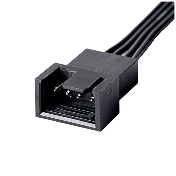 Silverstone FHS 80X Computergehäuse Ventilator 8 cm Schwarz 1 Stück(e), 5 image
