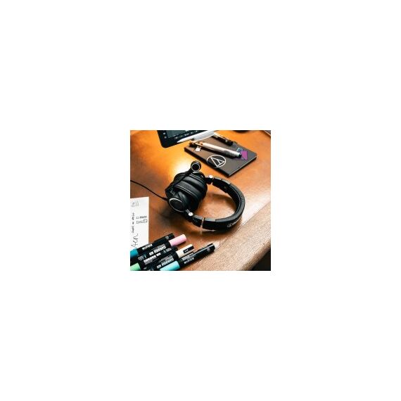 Audio-Technica ATH-M50XSTS Kopfhörer & Headset Kabelgebunden Kopfband Gaming Schwarz, 11 image