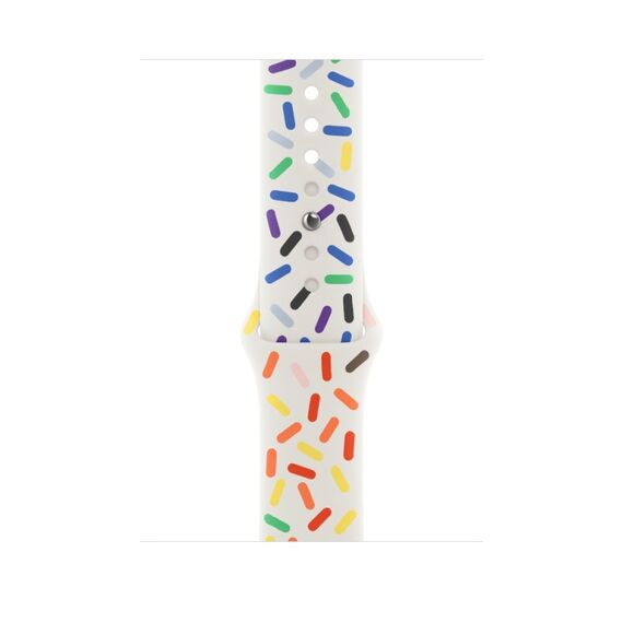 Apple MUQ43ZM/A Intelligentes tragbares Accessoire Band Mehrfarbig Fluor-Elastomer