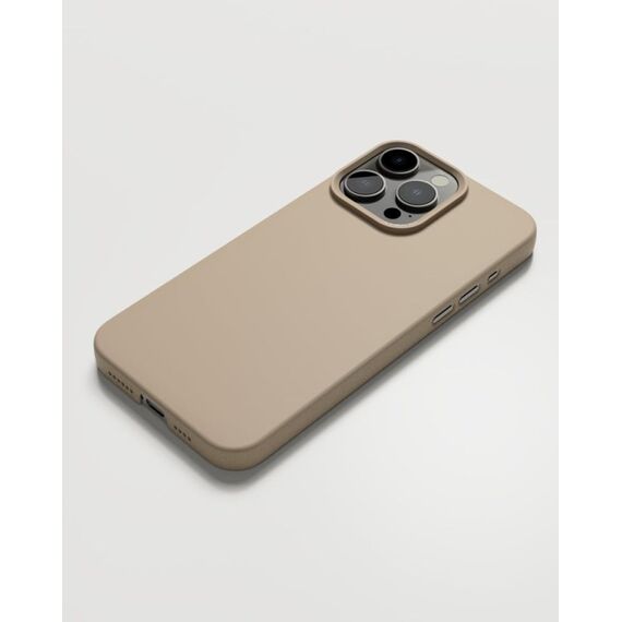 NUDIENT Thin Case Magsafe Handy-Schutzhülle 17 cm (6.7") Cover Beige, Farbe: Beige, 3 image