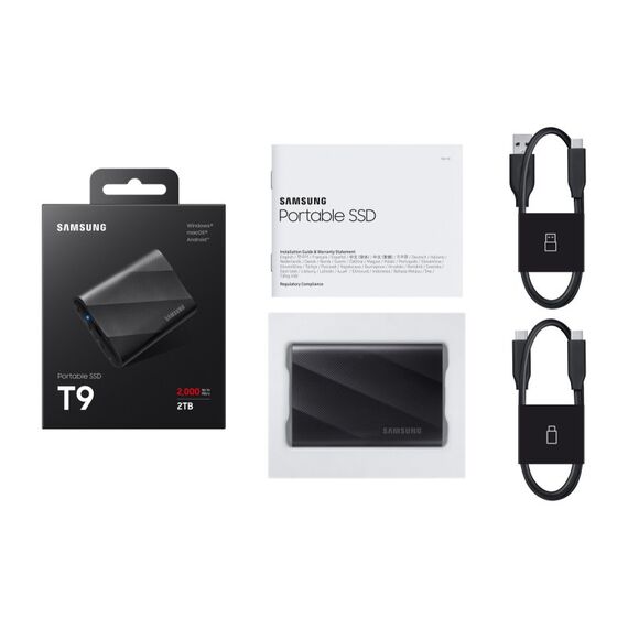 Samsung MU-PG2T0B 2 TB USB Typ-C USB 3.2 Gen 2x2 Schwarz, 8 image