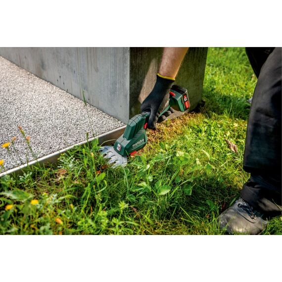 Metabo POWERMAXX SGS 12 Q Akku-Grasschere 11,5 cm 12 V Lithium-Ion (Li-Ion) Grün, 2 image