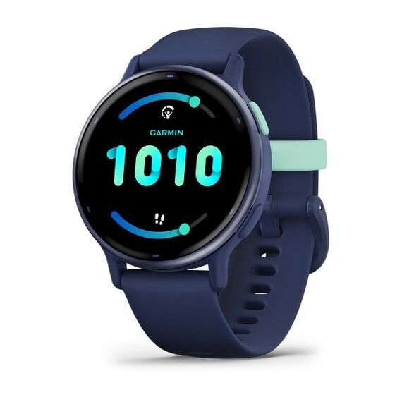 Garmin Vivoactive 5 3,05 cm (1.2") AMOLED 42 mm Digital 390 x 390 Pixel Touchscreen Blau WLAN GPS