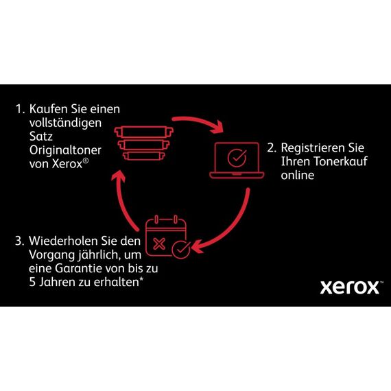 Xerox C410 A4 40 Seiten/Min. Duplexdrucker PS3 PCL5e/6 2 Behälter 251 Blatt, 8 image