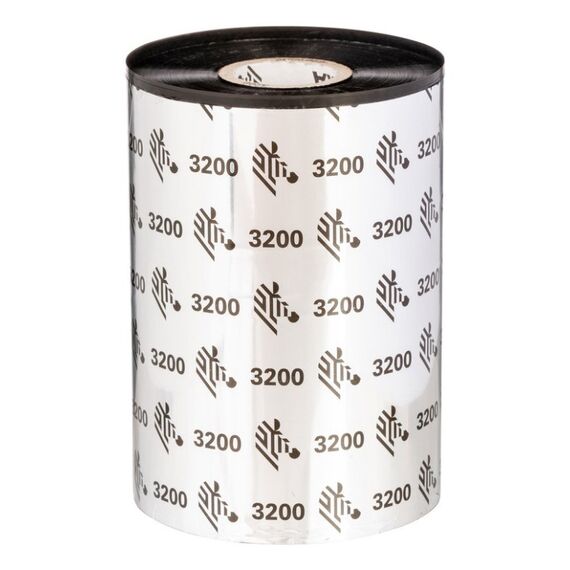 Zebra 3200 Wax/Resin Thermoband 450 m Schwarz