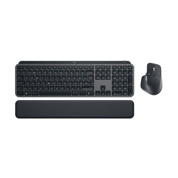 Logitech MX Keys S Combo Tastatur Maus enthalten Büro Bluetooth QWERTZ Schweiz Graphit, 3 image