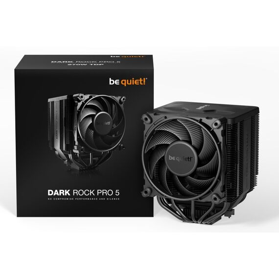 be quiet! Dark Rock Pro 5 Prozessor Luftkühlung 120/135 mm Schwarz 1 Stück(e), 4 image