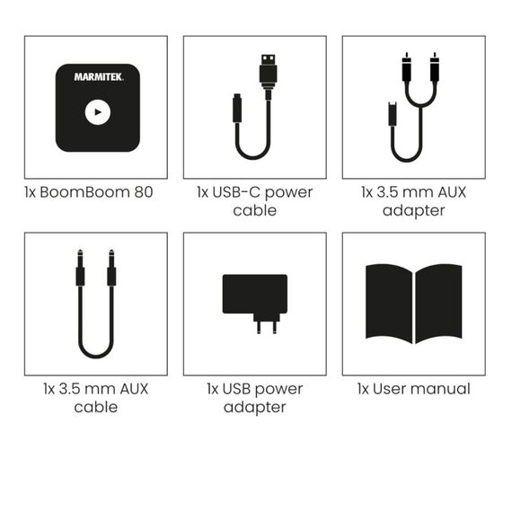 Marmitek BoomBoom 80 - Bluetooth-Empfänger - NFC, 7 image