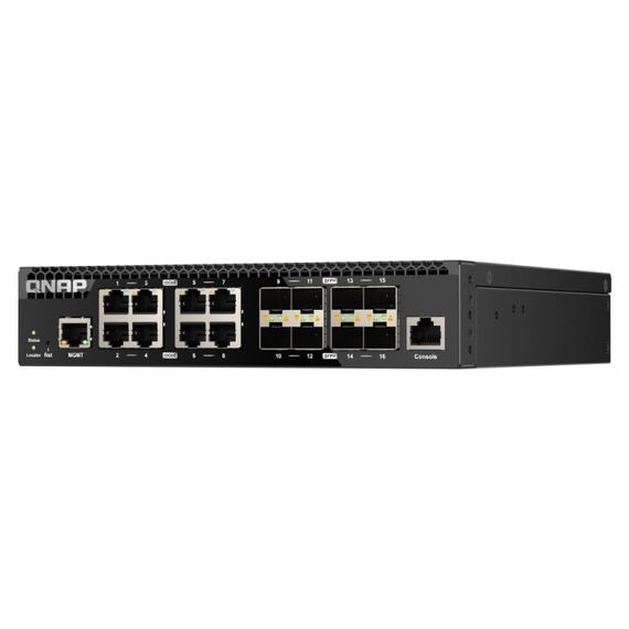 QNAP QSW-M3216R-8S8T Netzwerk-Switch Managed L2/L3 10G Ethernet (100/1000/10000) 1U Schwarz, 2 image