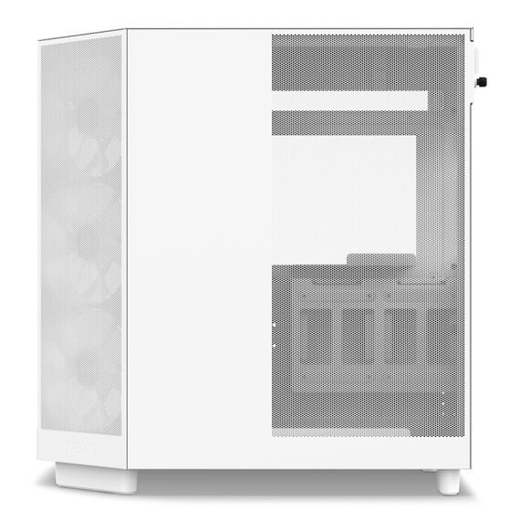 NZXT H6 Flow RGB Midi Tower Weiß, Farbe: Weiß, 8 image