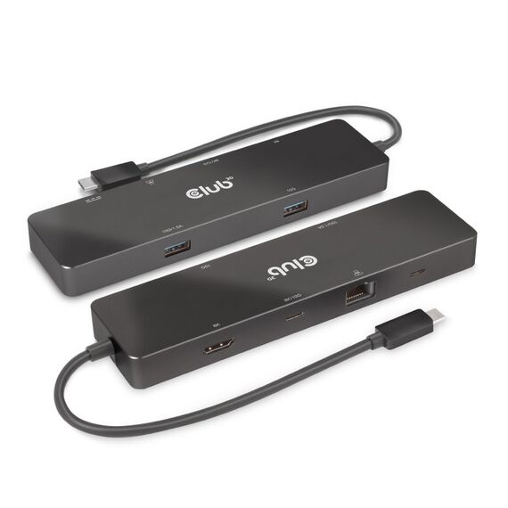 CLUB3D 6-in-1 USB3.2 Gen2 Typ-C Dual Displays Portable Dock mit USB Typ-C Video 4K60Hz, 4 image