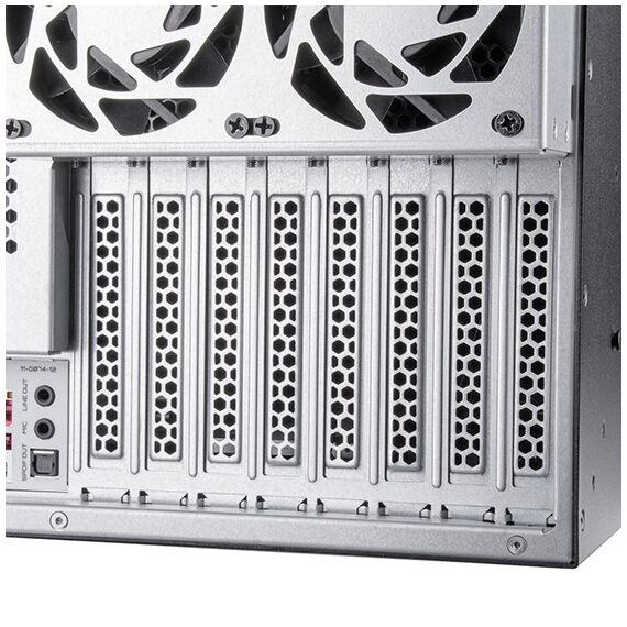 Silverstone RM52 Rack Schwarz, 5 image