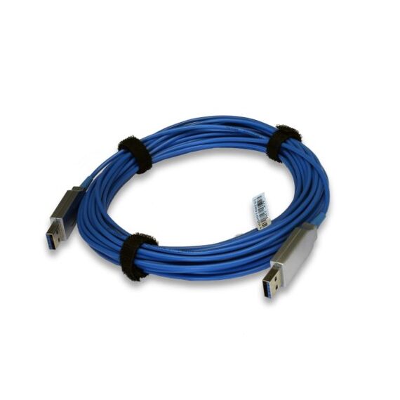EXSYS EX-K1682 USB Kabel USB 3.2 Gen 1 (3.1 Gen 1) 50 m USB A Blau, Farbe: Blau, Länge: 50 m