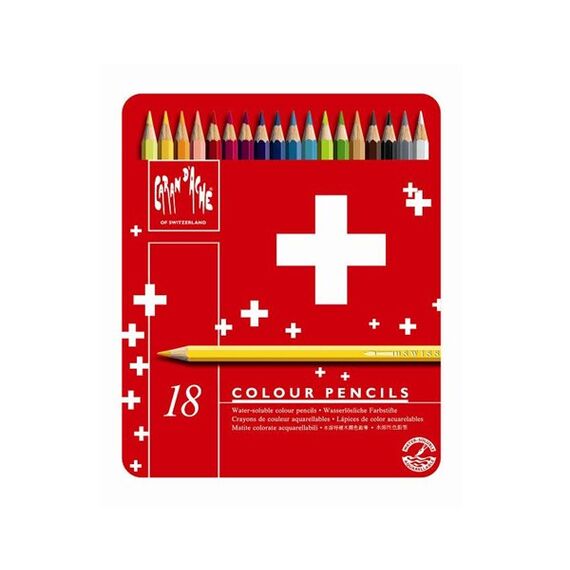 Caran d-Ache Swisscolor Aquarel 18's 18 Stück(e)