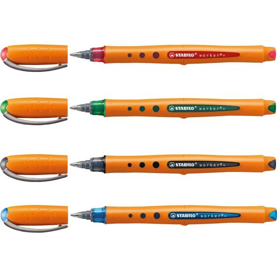 STABILO worker+ medium Stick Pen Schwarz 1 Stück(e), 2 image