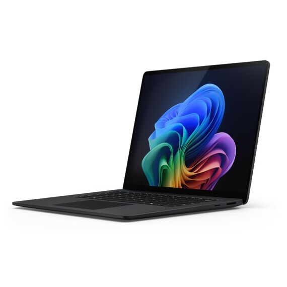 Microsoft Surface Laptop 7 Copilot+ PC Snapdragon 38,1 cm (15") Touchscreen 16 GB LPDDR5x-SDRAM 512 GB SSD Wi-Fi 7 (802.11be) Windows 11 Pro Schwarz, Farbe: Schwarz, 2 image