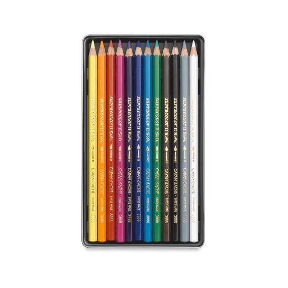 Caran d-Ache SUPRACOLOR Soft Aquarelle 12 12 Stück(e)