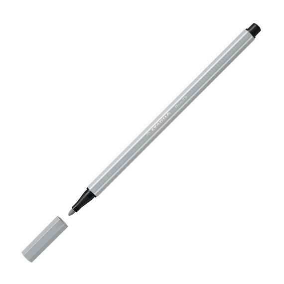 STABILO Pen 68 Filzstift Grau 1 Stück(e)