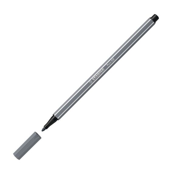 STABILO Pen 68 Filzstift Grau 1 Stück(e)
