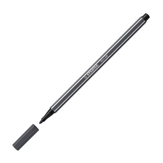 STABILO Pen 68 Filzstift Grau 1 Stück(e)