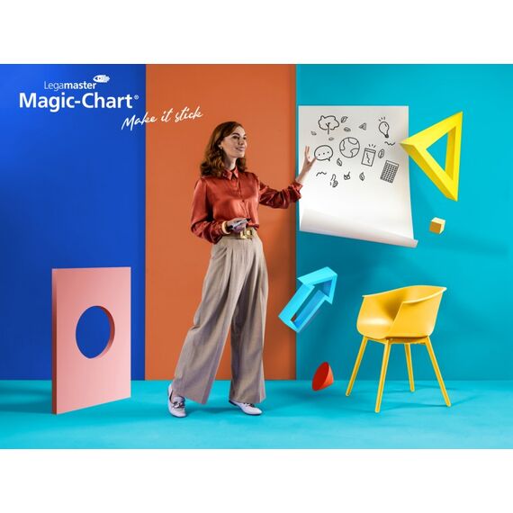 Legamaster Magic-Chart Whiteboard Folie 90x120cm, 11 image