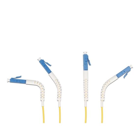 DeLOCK LWL Kabel LC Duplex zu LC Duplex Singlemode OS2 winkelbar 10 m, Länge: 10 m, 3 image