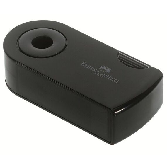Faber-Castell SLEEVE Manueller Bleistiftspitzer Schwarz
