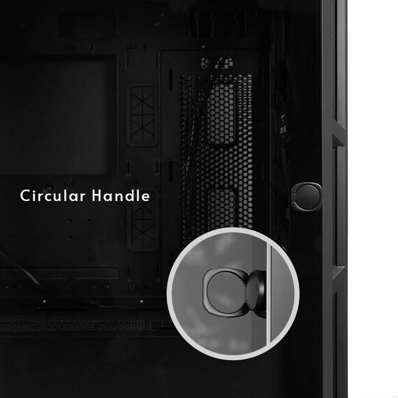 Chieftec APEX AIR GA-01B-M-OP ATX Midi Tower Schwarz, 5 image